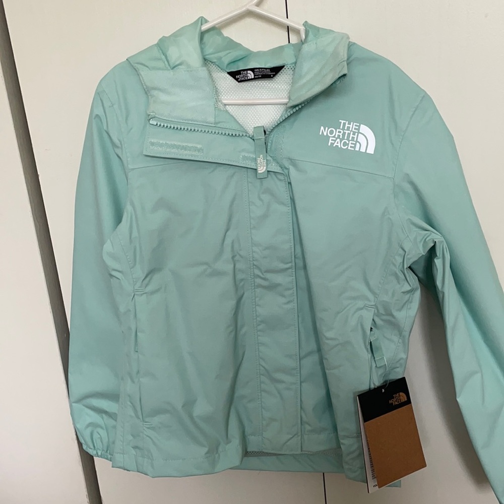 North Face Rain Jacket - Girls size 6